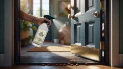 Spraying vinegar on the front door : why people recommend it and what it’s really for